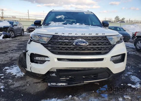 2023 Ford Explorer Xlt z USA, uszkodzony, nr VIN 1FMSK8DH0PGB65044